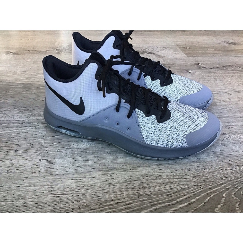 Nike Air Versitile 3 Mens Size 12 Grey Basketball Sneakers AO4430-011 Shoes